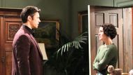 Xander (Paul Telfer) and Sarah (Linsey Godfrey) may not reconcile for quite some time on Days of our Lives | Image: JPI